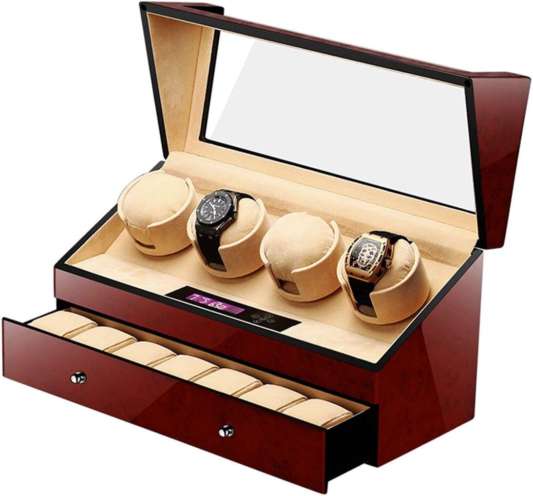 watch box With drawer Automatic Watch Winder Box, Smart touch Watch