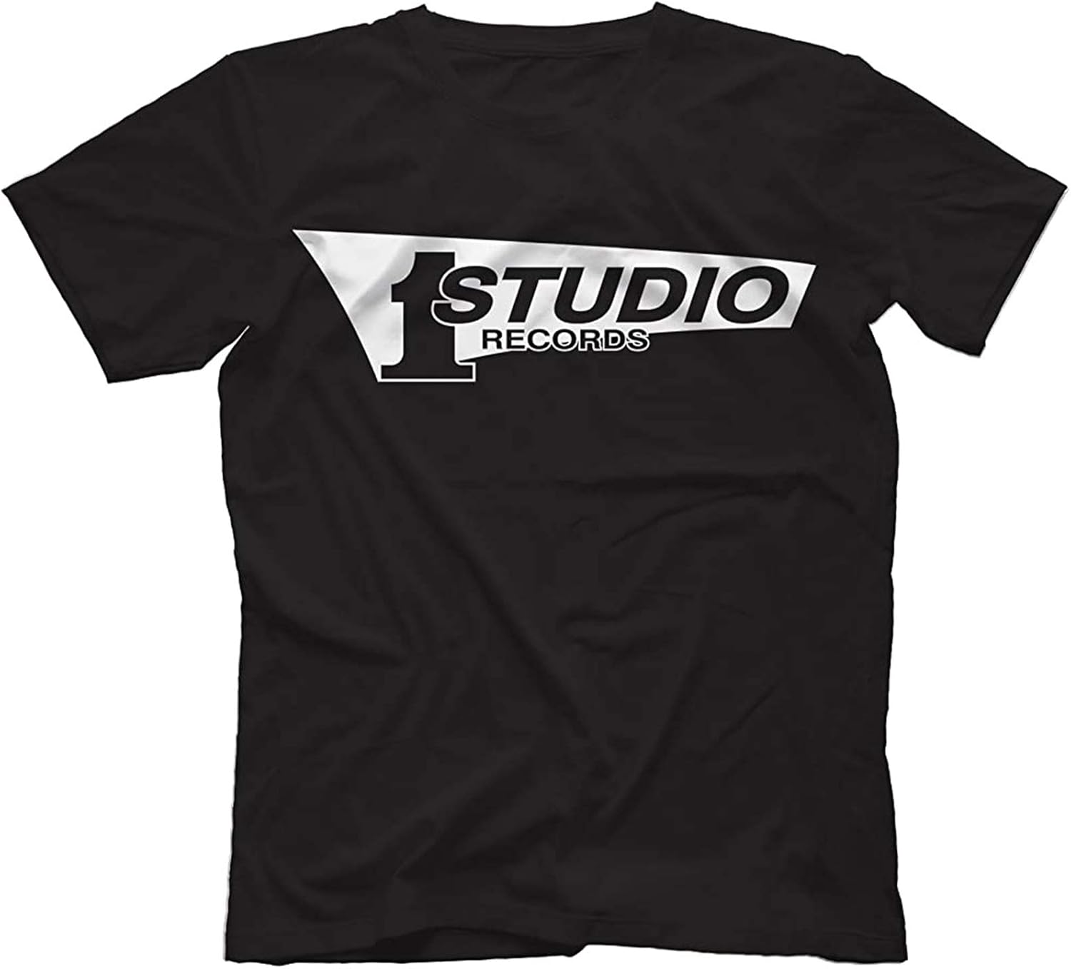 Studio One Records Graphic Printed TShirt for Fashion Tee Mens Black