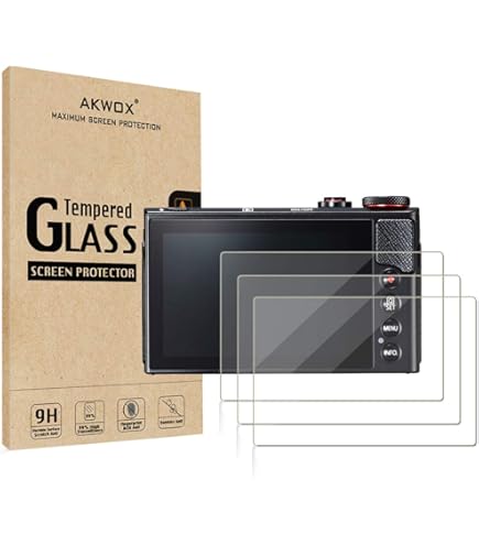 Bruni Screen Protector For Canon EOS M - Crystal Clear Protective Film (2-Pack)