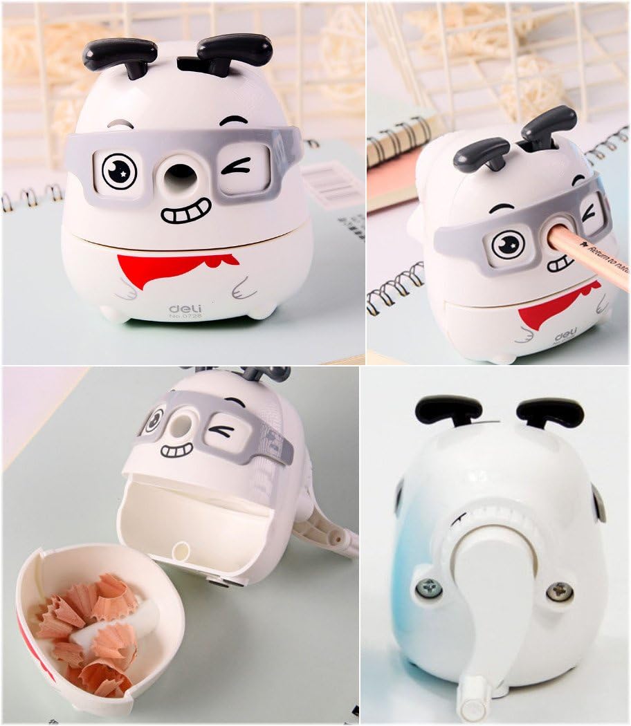 Amazon Co Jp 鉛筆削り 手動 かわいい キャラクター アニマル スーパー 安全 卓上 鉛筆削器 シャープナー 入学 新学期 ホビー