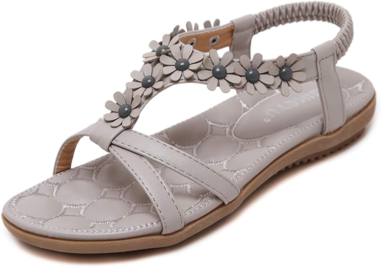 amazon ladies sandals wide fit
