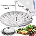 Steamer Basket, ihoven Stainless Steel Vegetable Steamer, 5.5 - 9.3