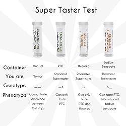 EISCO Super Taster Test Kit - PTC Paper Strips with