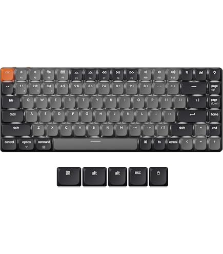Amazon.com: Keychron K3 Ultra-Slim 75% Layout Wireless Wired