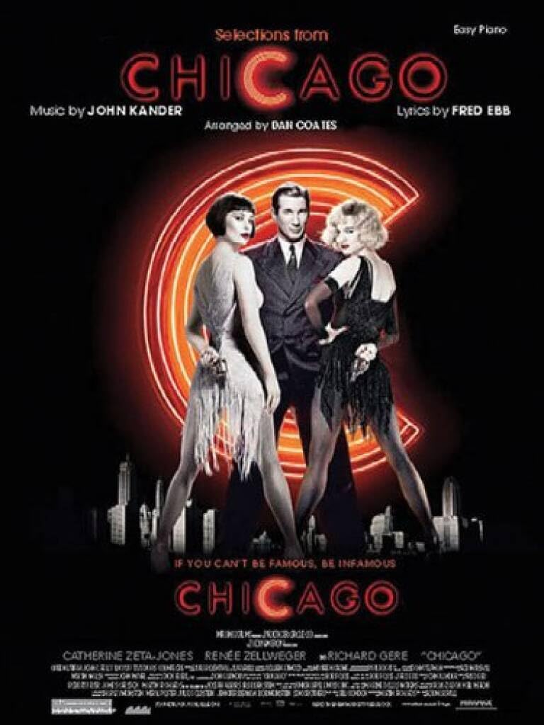 Selections from "Chicago": Film Soundtrack Selections for Easy Piano: Selections from the Motion Picture