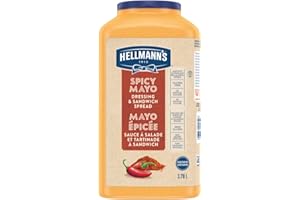 Hellmann's Spicy Mayonnaise, Gluten Free, Kosher, 3.78 L