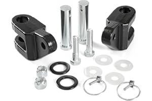 MFZDQL Tow Bar & Off Road Adapter Kit BX88296 BX88357 Compatible with Blue Ox Avail BX7420, Ascent BX4370,Aventa II BX7335, Alpha BX7365, Aventa BX7445, Alladin BX4325, Allure BX7460P, Acclaim BX4330