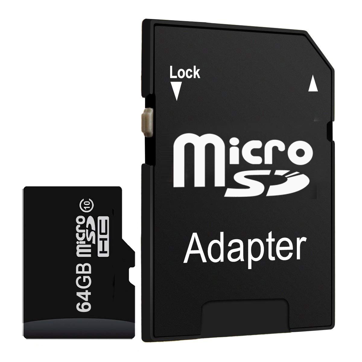 Poprun 64 Gb Micro Sd Karte Class 10 Speicherkarte Tf Karte Sd Karte Speicher Memory Card