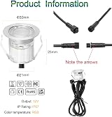 GEYUEYA Home WiFi RGB Decking Lights Kit Ø30MM 12V 0.5W Bluetooth APP view 3