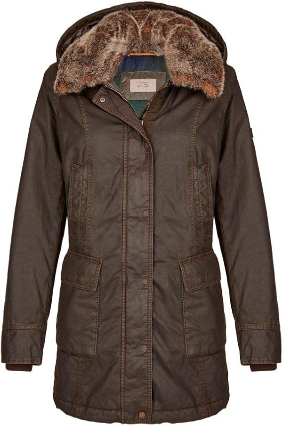 camel active Women's 320850 Jacket, Brown (Brown 25), S Amazon.co.uk
