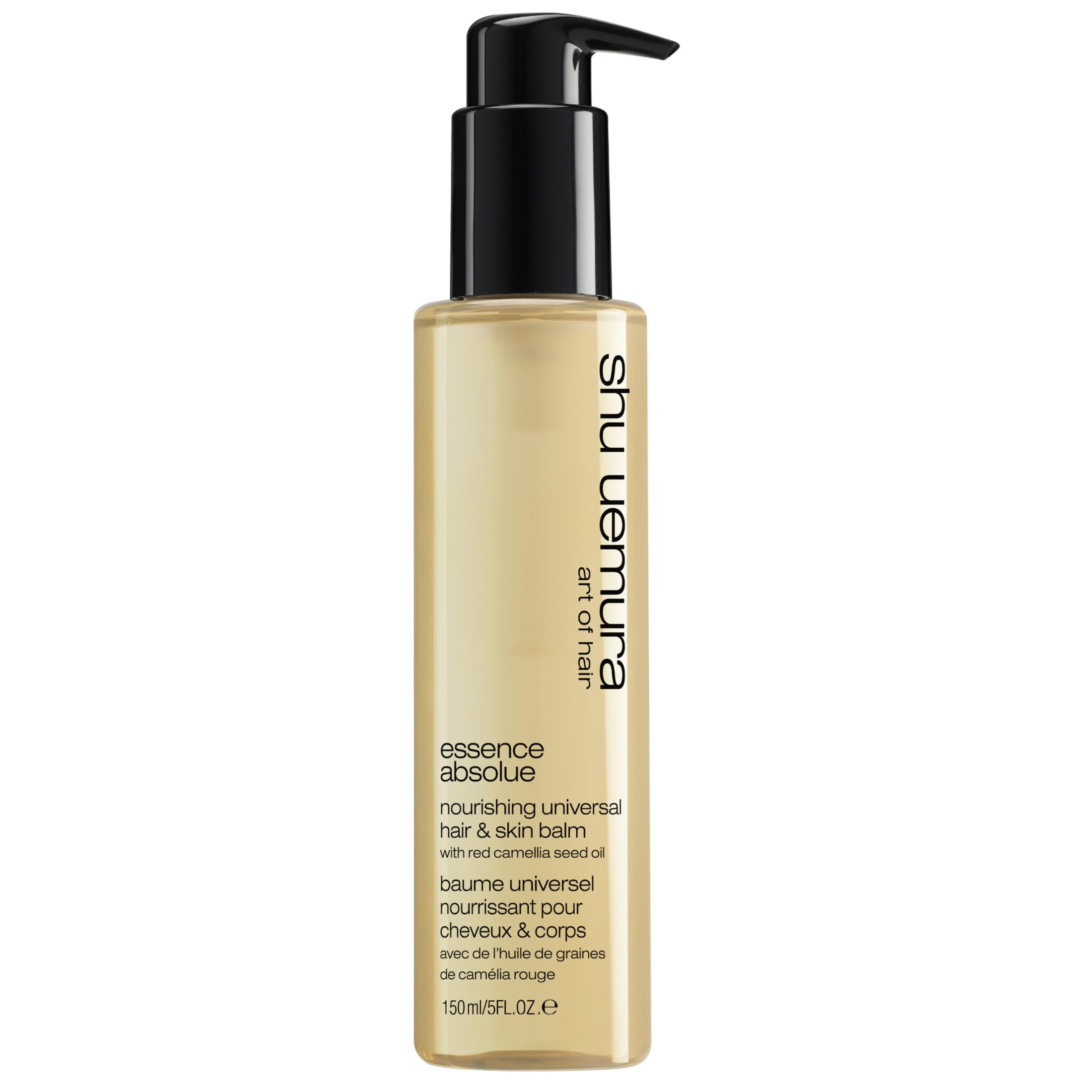 Shu Uemura, Universal Hair & Skin Balm Essence Absolue, Dry Hair & Skin, Enriched with Camellia Oil, Moisturises & Detangles, Shiny, 150 ml