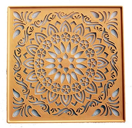 DivyaKala Plastic Big Rangoli Stencil dk5 (12''x12'')