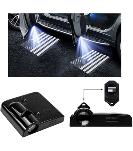 Luces LED Para El Umbral De La Puerta Del Coche - Inalámbricas, Con Sensor Y Personalizables | 8 Colores | Impermeables | Fácil Instalación