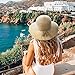 SOMALER Women Floppy Sun Hat Summer Wide Brim Beach Cap Packable Cotton Straw Hat for Travel Beige