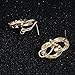 Fashion Necklace, UMFun Women Handcuffs Necklace Earring Bracelet Ring Set