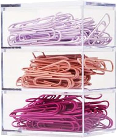 A] Clips de papel de colores Clip de papel creativo, 50mm, 70 / caja, 3 cajas: Amazon.es: Oficina y papelería