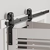 CCJH 5FT/60'' Bi-Folding Barn Door Hardware Sliding
