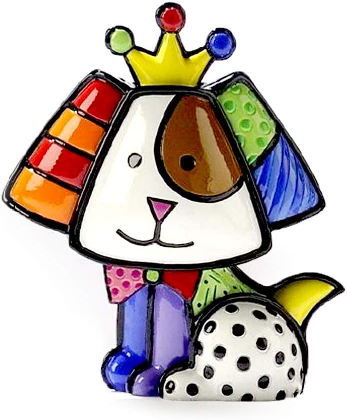 romero britto dog art