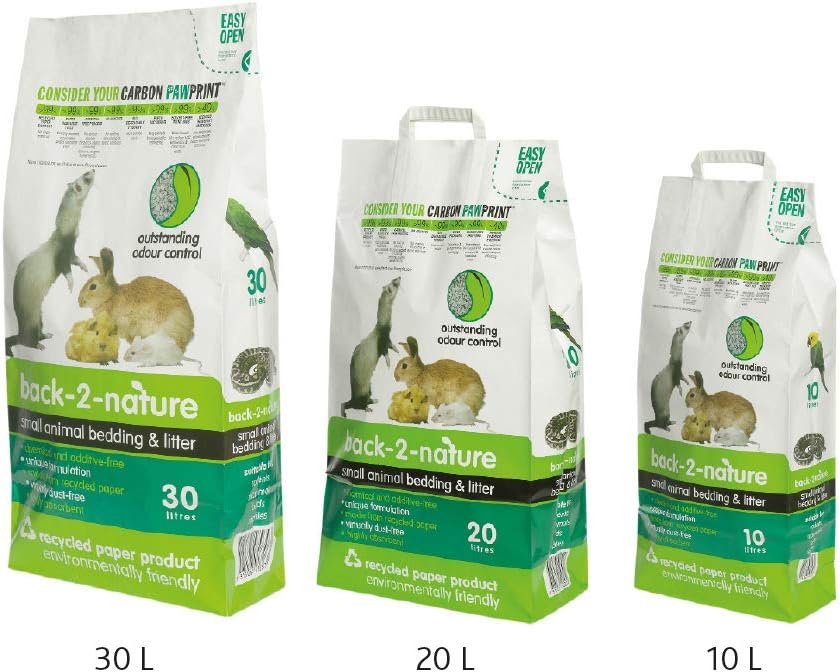 back to nature rabbit litter