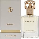 Swiss Arabian Gharaam - Luxury Products From Dubai - Long Lasting, Addictive Personal EDP Spray Fragrance - Seductive Signature Aroma - 1.7 Oz