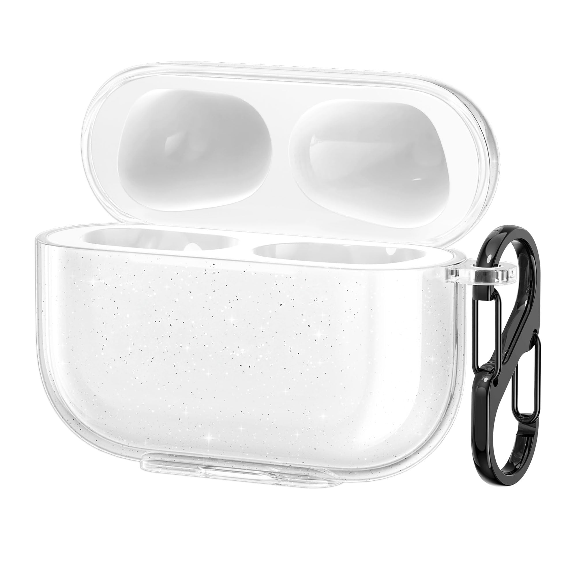 kwmobile Case Compatible with Apple AirPods Pro Cover - TPU Silicone - Wireless Headphones Case - Transparent