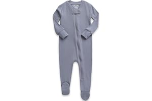 VAENAIT BABY Infant Toddler Boys Girls Footed One-Piece Sleep and Play Premium Modal Pajamas 1-2 Pieces