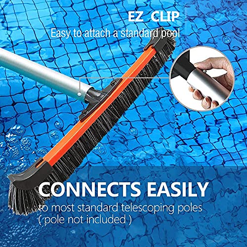 Katikies 20 inch Heavy Duty Swimming Pool Wall,Tile Brush,Vinyl