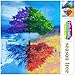 Crafts Graphy Paint with Diamonds Kits for Adults Full Drill - Season Trees, Large Size 16 x 20 Inches