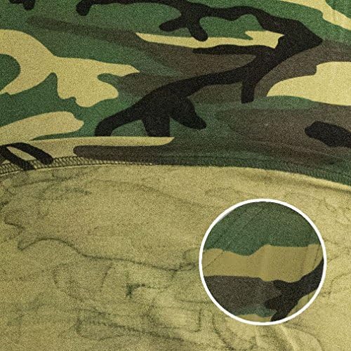 Russian Military Sleeveless T-Shirt Green Woodland Camo X-Large (54)