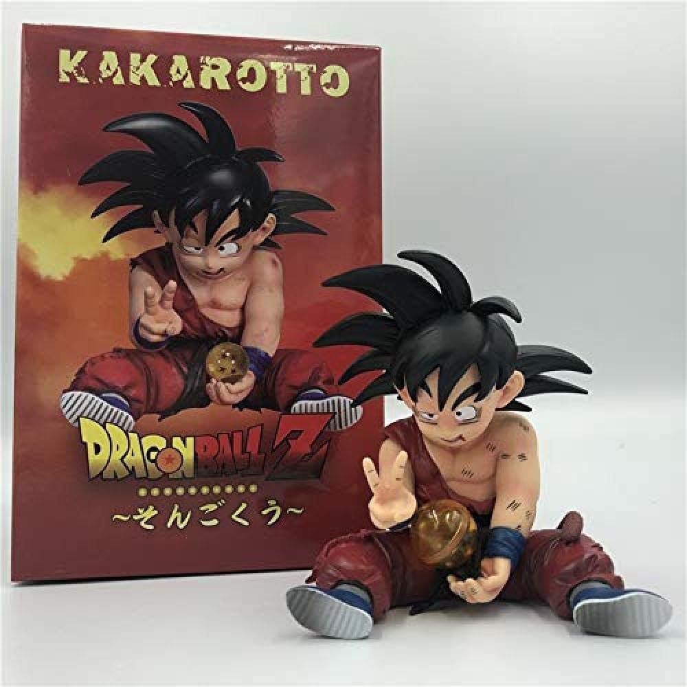 Amazon Co Jp ドラゴンボールz子供悟空負傷勝利座りアクションフィギュアdbz悟空ベジータスーパーサイヤ人コレクションモデルのおもちゃ11センチメートル Kyenui ホーム キッチン