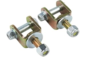 FIRMUSPARTS 690001 Shock Adapter Mount to Eyelet Conversion Mounts – Heavy‑Duty Steel Shock Mount Kit with Sleeves and Hardware – Fits 1/2‑Inch Shock Mounts for Lifted Trucks, SUVs, and Off‑Road Vehicles