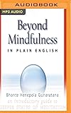 Beyond Mindfulness in Plain English: An Introductory Guide to Deeper States of Meditation