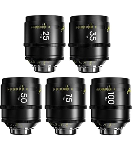 Amazon.com : DZOFILM Vespid Prime Cinema 7-Lens Kit V2 with 25mm