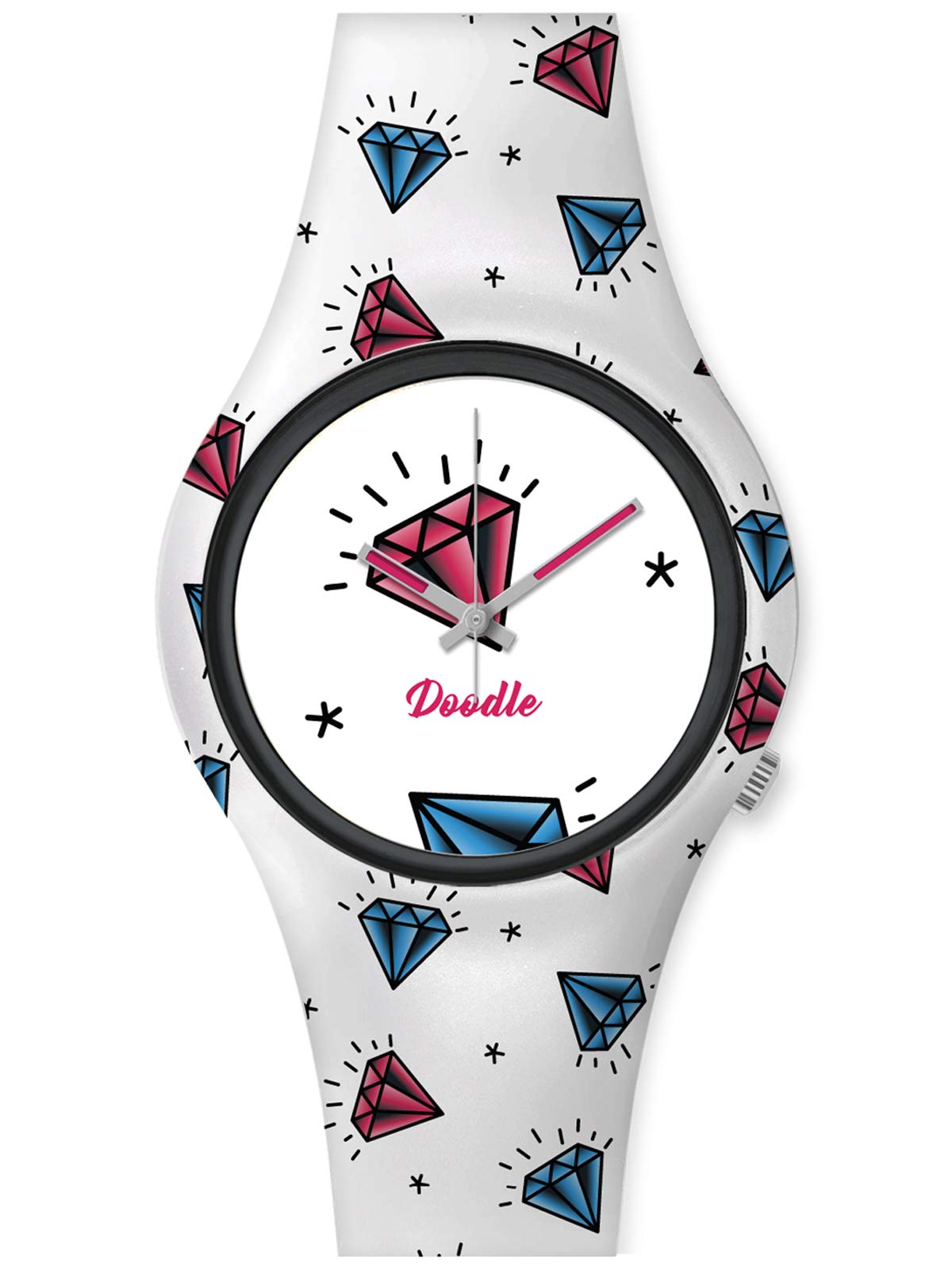 Montre Femme Doodle Americans Mood Diamant