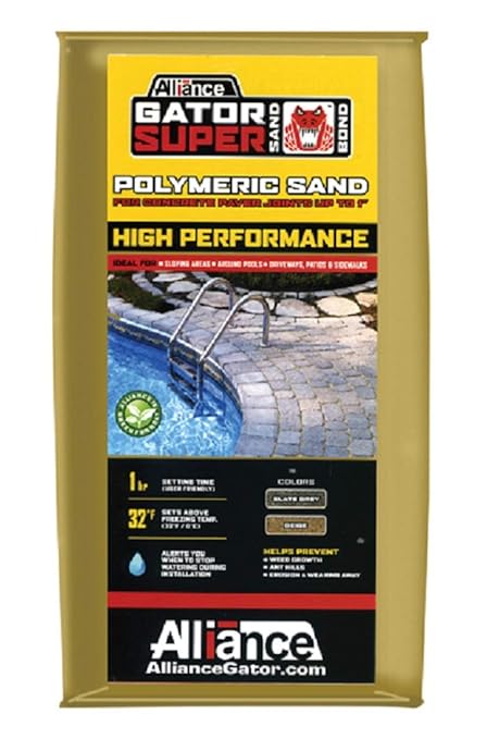 Amazon Com Alliance Gator Polymeric Super Sand 50 Lb Bag Slate - amazon com alliance gator polymeric super sand 50 lb bag slate gray garden outdoor