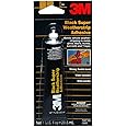 3M Black Super Weatherstrip Adhesive, 03602, 1 fl oz, 1 Per Pack
