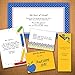School Adventures Teacher Adhesive Sticky Note Pack / 5 Classroom Student Sticky Note Pads / 50 Daycare Educator Tutor Paper Sheets Per Pad/Made in The USA
