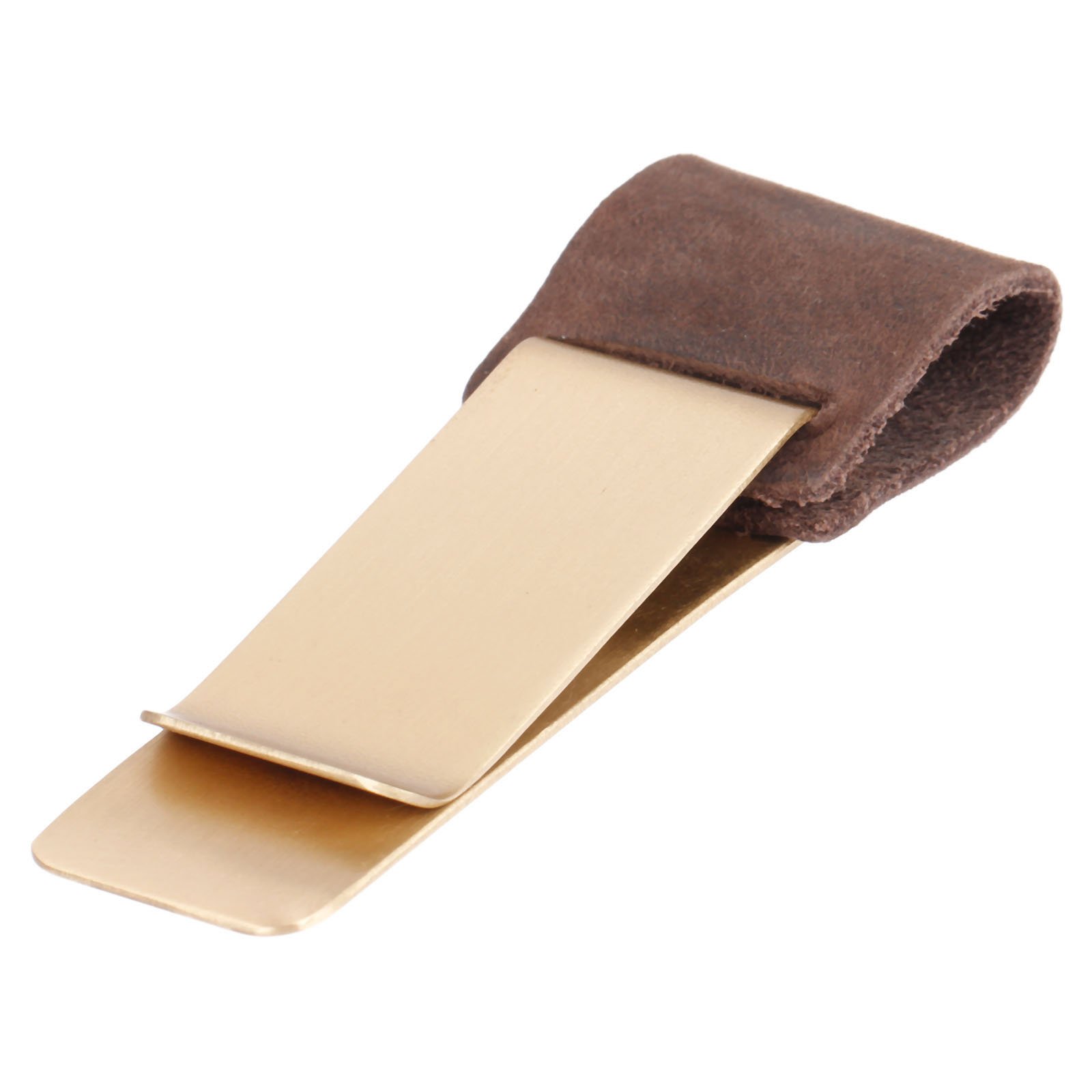 Mtsooning 2PCS Pen Loop Holder for Notebook - PU Leather & Stainless Steel Clip for Journals, Planners & Sketchbooks