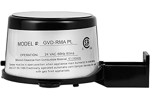 APRUNRESI New Upgrade GVD-RMA PL Vent Damper Motor Compatible with Field Controls 46491600, 381-800-476, GVD-RMA PL Vent Damper Motor Replaces GVD-5 / GVD-6 Model Dampers