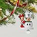 Hallmark 1795QXD6162 Disney Mickey Mouse Mickey & Friends Snowman Keepsake Christmas Ornaments
