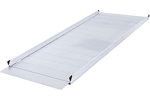 5' L Silver Spring Portable Wheelchair Ramp, 850 lb. Capacity for Scooters, Walkers, Canes, Rollators - 5' L x 36" W
