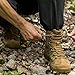 FREE SOLDIER Outdoor Men's Tactical Military Combat Ankle Boots Water Resistant Lightweight Mid Hiking Boots