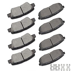 cciyu D1397 D1445 Front & Rear Brake Pads For Kia