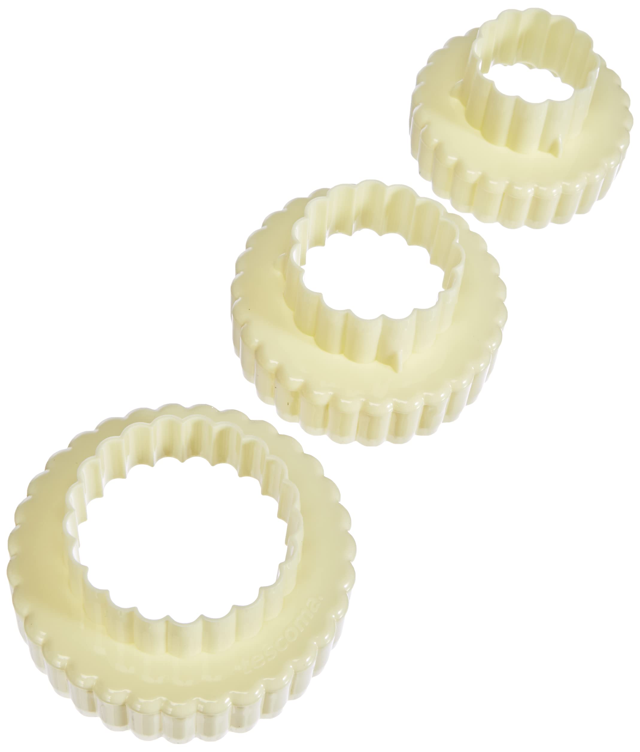 Tescoma Double-Sided Cookie Cutters Flowerets, 6 Sizes Delicia, Assorted, 20 x 12 x 4.5 cm