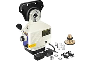 Dollate Power Feed X-Axis 450 in-lb Torque, 0-200RPM Rotate Speed 110V Power Feed Milling Machine for Bridgeport Type Milling Machine