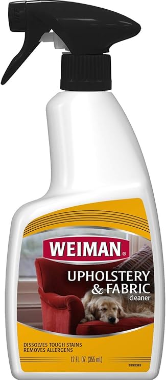 Amazon Com Weiman Fabric Upholstery Fabric Cleaner Removes