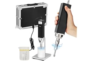 CGOLDENWALL Handheld Portable Ultrasonic Homogenizer Sonicator Processor Cell Disruptor Mixer with Stand (8mm Probe, 50-300mL