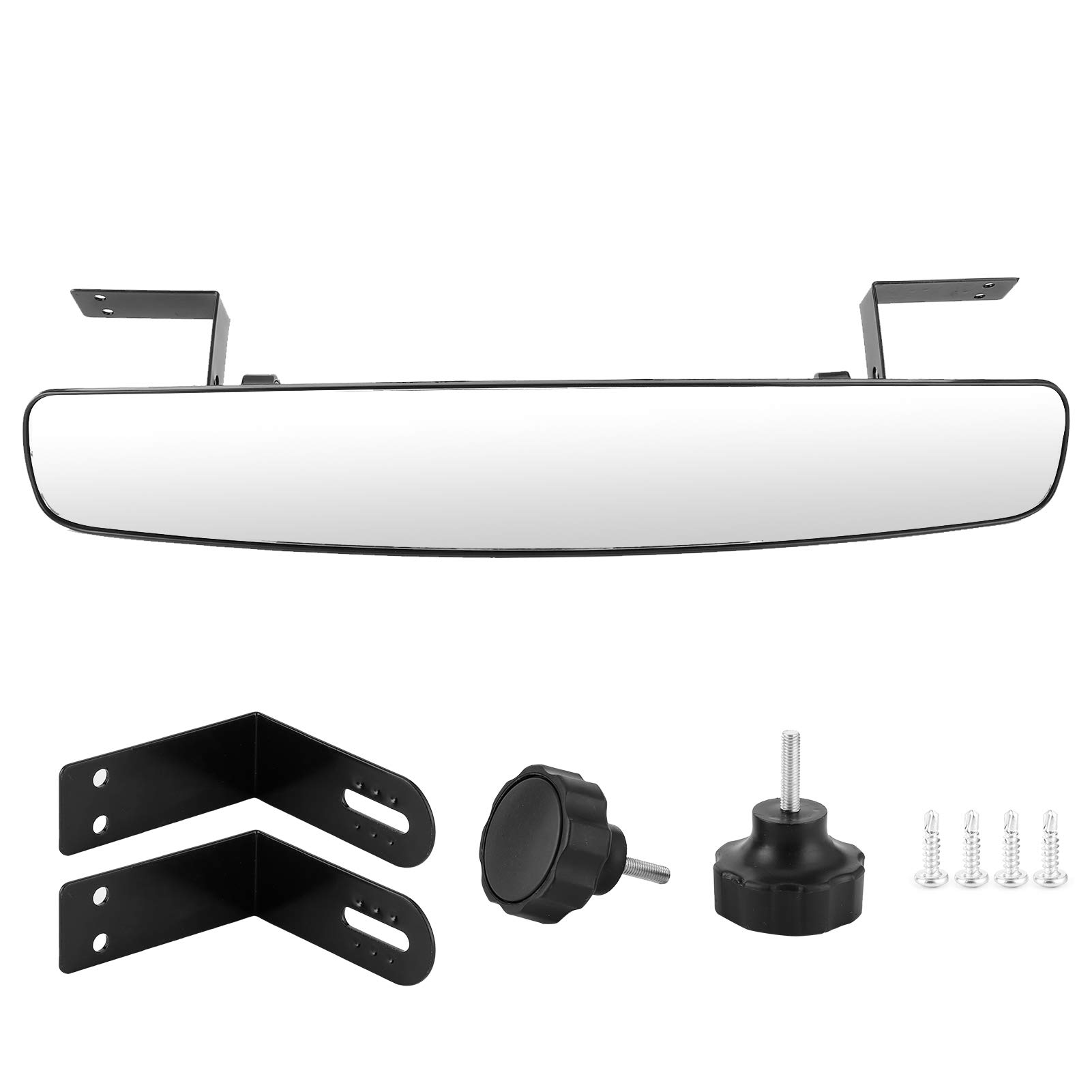 Lelecar 17" Vision Panoramic Rear View Mirror Day/Night Wide Angle Convex For Universal Car Truck SUV : Buy Online At Best Price In KSA - Souq Is Now - Foto 3