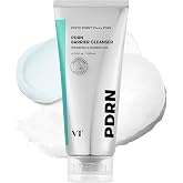 VT COSMETICS PDRN Barrier Cleanser, 6.76 fl.oz | Gentle pH Balanced, PDRN, Ceramides &amp; Panthenol, Hydrating Micro Foam, For Sensitive Skin, Deep Cleansing Without Dryness