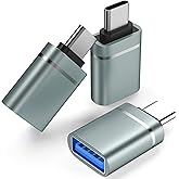 Adaptador USB C a USB, paquete de 3 adaptadores USB C macho a USB 3.0 hembra Compatibilidad para iMac 2021 para iPad Pro 2021